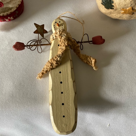 Adorable Lot of 3 Snowmen Perfect for the Holiday, Winter, or Anytime - Picture 4 of 7